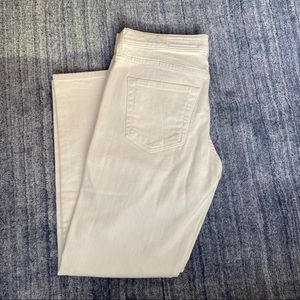 AG Ex-Boyfriend Slim white jeans